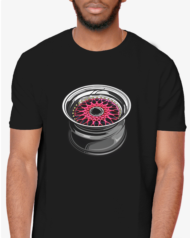BBS Pink Rim JDM Graphic Tee Unisex Auto Shirt