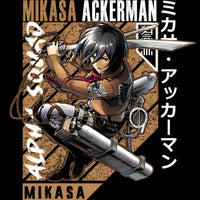 Attack on Titan Mikasa Scout Regiment Graphic Tee Unisex Shirt