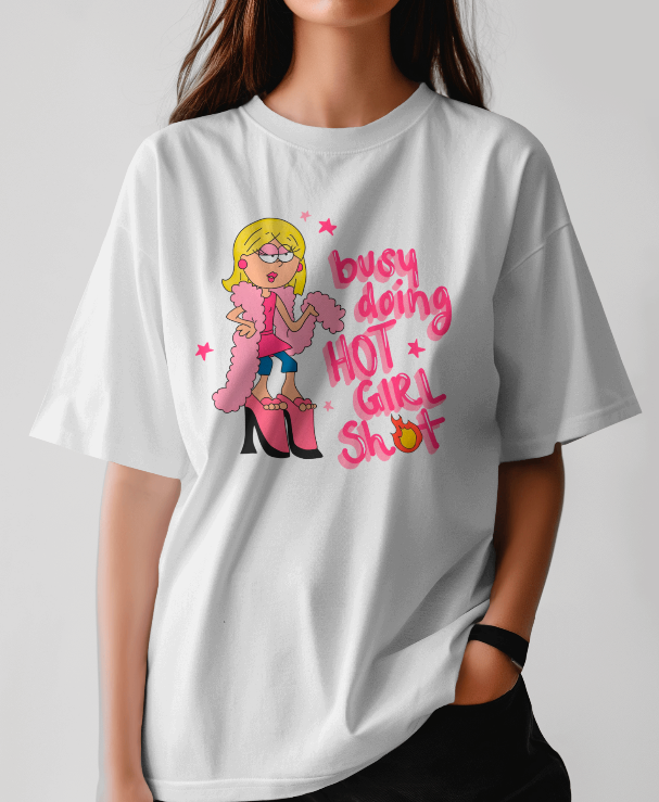 Lizzie McGuire "Busy Doing Hot Girl Shit" Graphic Tee