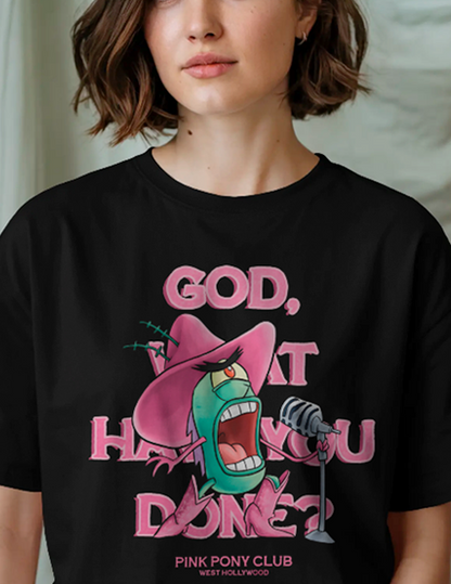 Pink Pony Club x Plankton – God, What Have You Done? Tee