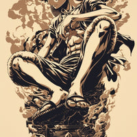 One Piece: 'King of the Pirates' Luffy Graphic Tee