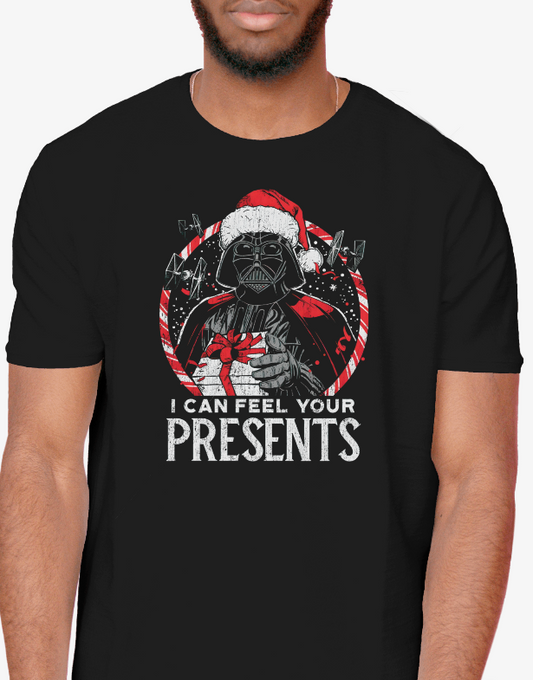 I Can Feel Your Presents - Darth Vader Christmas T-Shirt