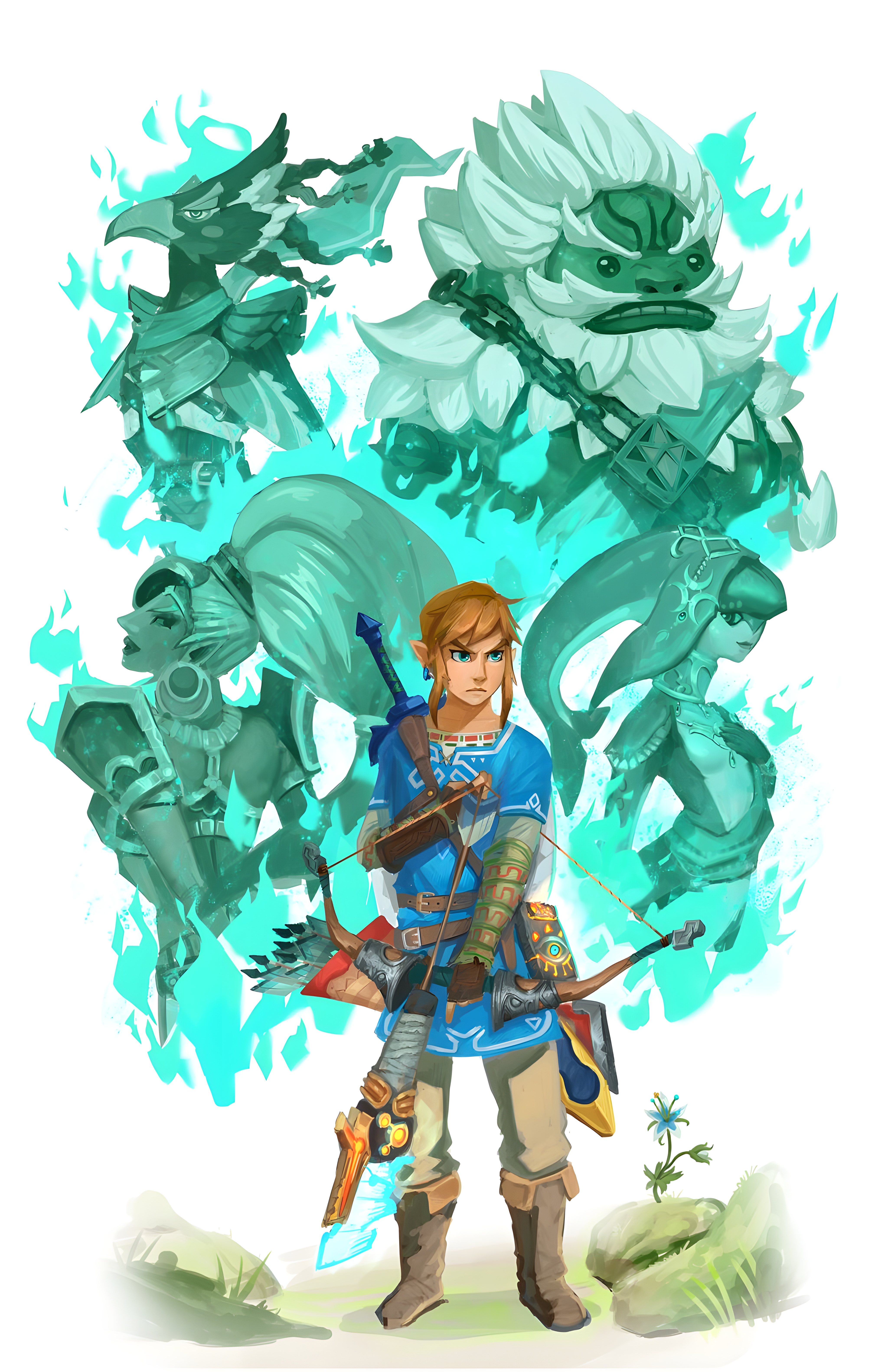 Zelda Breath of the Wild: Spirit of the Champions Tee Unisex Shirt