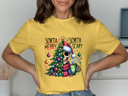 Sorta Merry Sorta Scary Graphic Tee