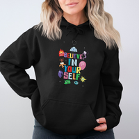 Believe In Yourself "Inside Out" Hoodie Womens Hooded Sweatshirt