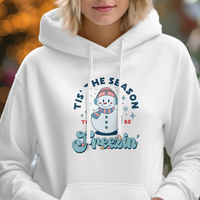 Tis' The Season To Be Freezin' Hoodie Hooded Sweatshirt