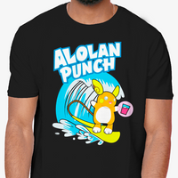 Alolan Punch Raichu Pokemon Tee Unisex T-Shirt