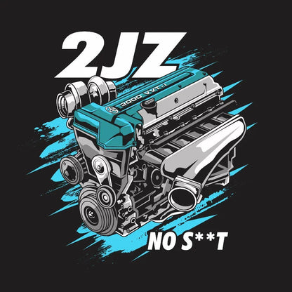 2JZ "No S**t" Graphic Tee – Legendary Fast & Furious Moment