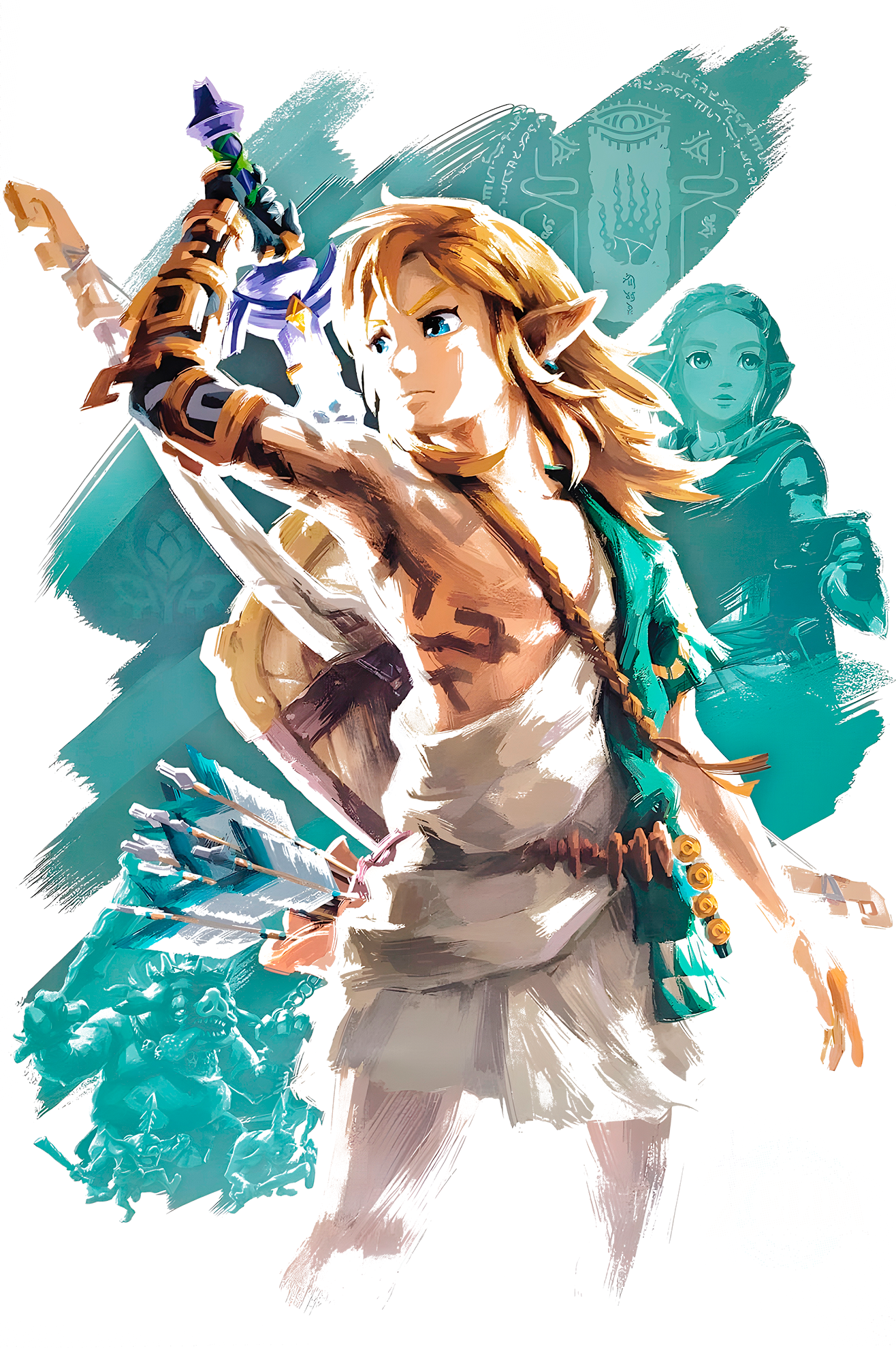 Zelda: Tears of the Kingdom "Aura of the Past" Graphic Tee