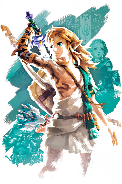 Zelda: Tears of the Kingdom "Aura of the Past" Graphic Tee