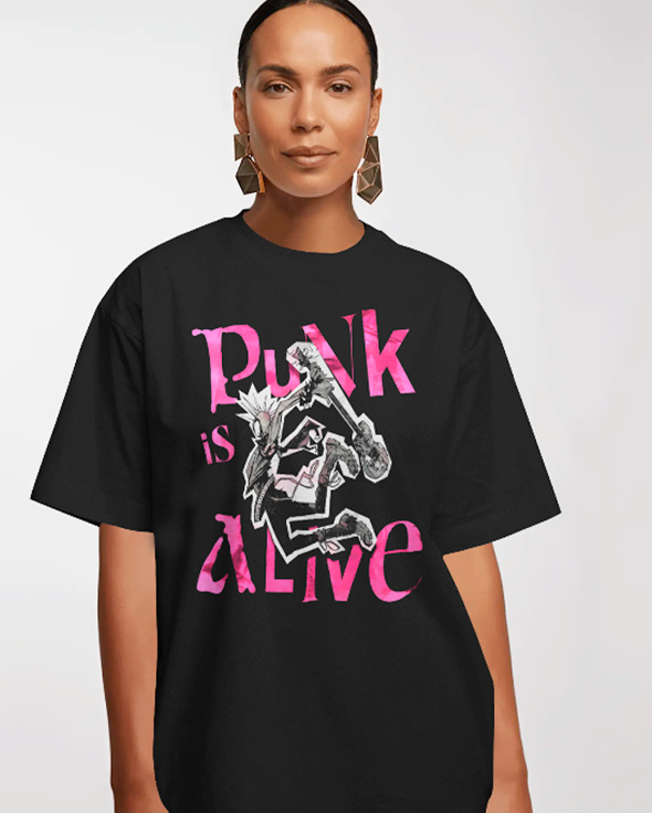 Spider-Punk "Punk Is Alive": Into The Spider-Verse Graphic Tee