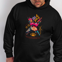 Tony Tony Chopper Graphic Hoodie Unisex Anime Hooded Sweatshirt
