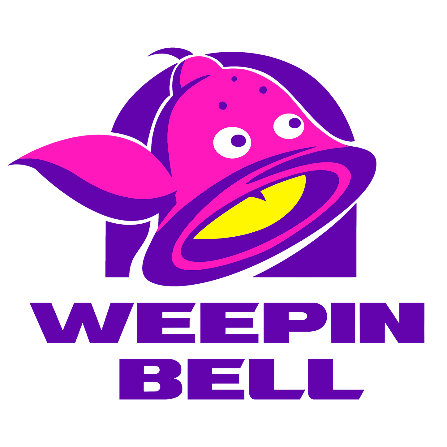 Weepinbell x Taco Bell Mashup Tee - Pokemon 90s Parody Shirt