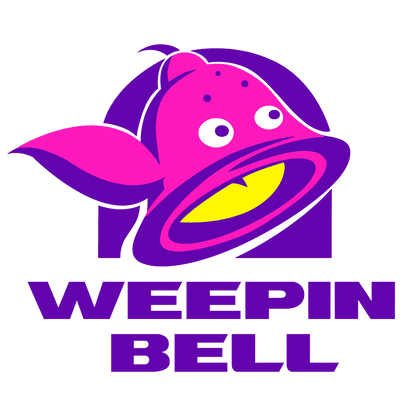 Weepinbell x Taco Bell Mashup Tee - Pokemon 90s Parody Shirt
