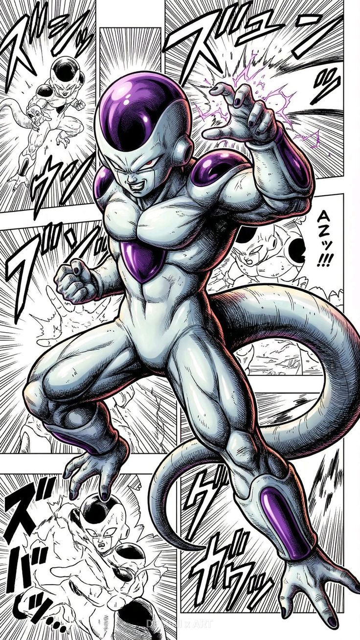 DragonBall Z - Frieza Final Form: Manga Panel Tee