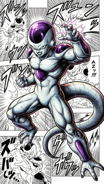 DragonBall Z - Frieza Final Form: Manga Panel Tee