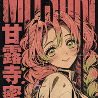 Demon Hunter: Mitsuri Kanroji Distressed Tee