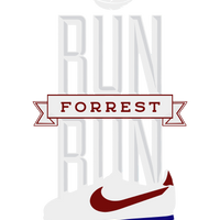 Run, Forrest, Run! Nike Spoof Graphic Tee Unisex Shirt