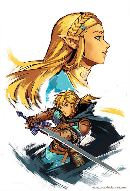 Hyrule's Chosen Ones : Zelda Graphic Tee Unisex Shirt