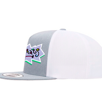 Gym Rats 90s Cartoon Style Snapback Trucker Hat - 90's Retro Nostalgia
