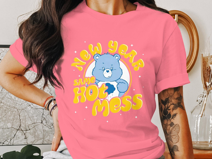 New Year, Same Hot Mess Graphic Tee