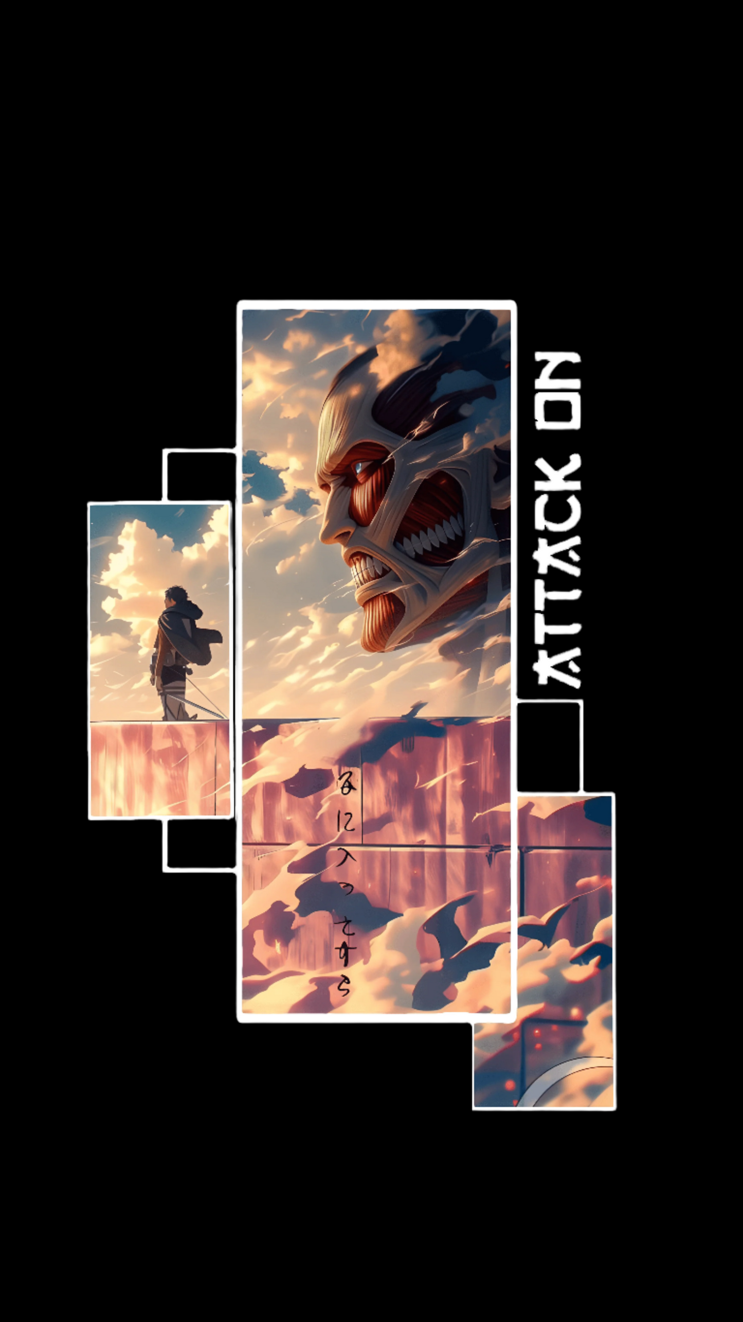 Attack On Titan Colossal Titan Graphic Hoodie Unisex Hooded Sweatshirt