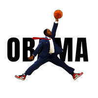 Jordan Jumpman Barrack Obama Parody Tee Unisex Shirt
