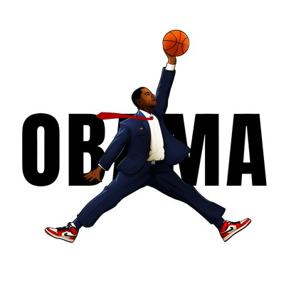 Jordan Jumpman Barrack Obama Parody Tee Unisex Shirt
