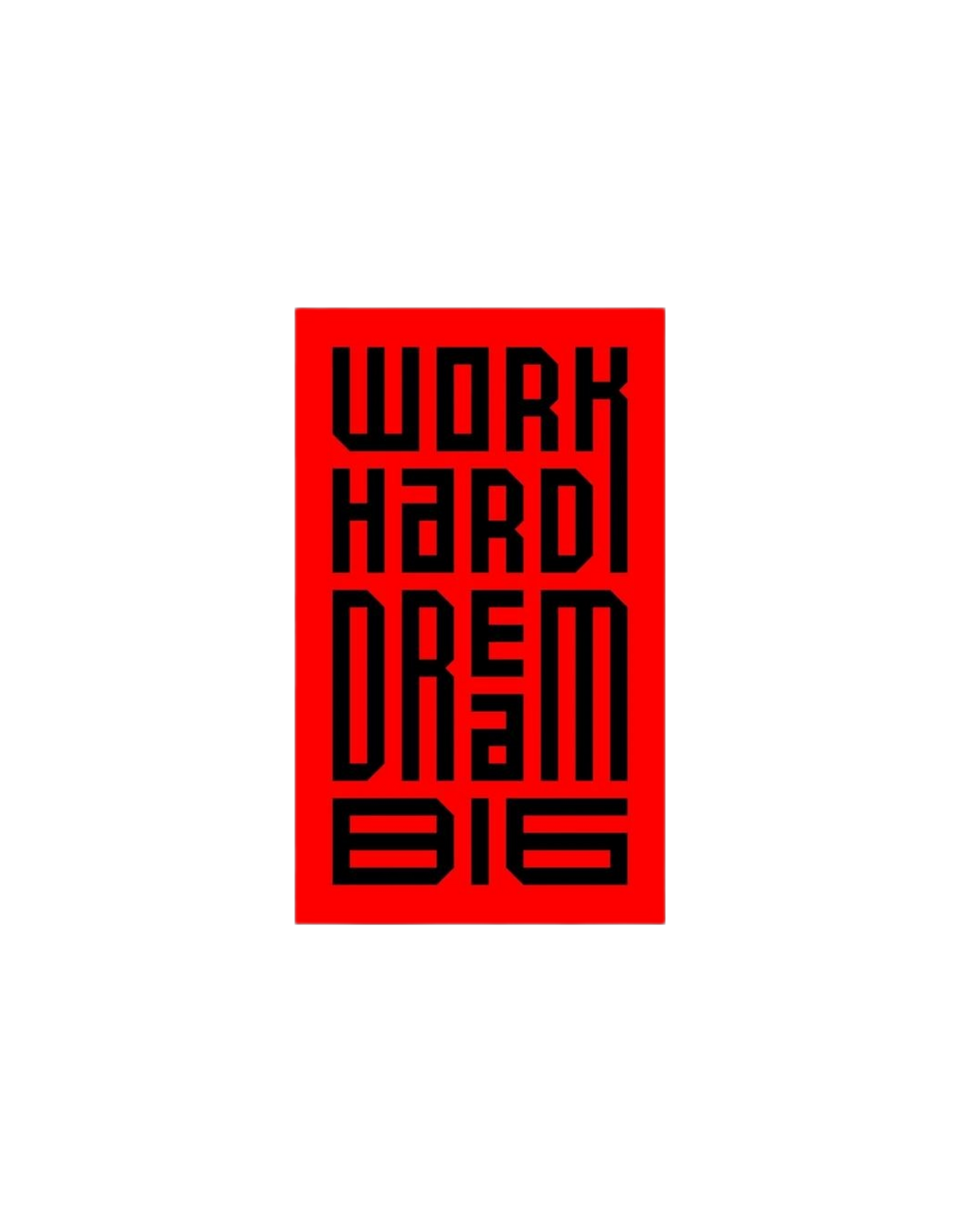 Work Hard Dream Big Graphic Tee