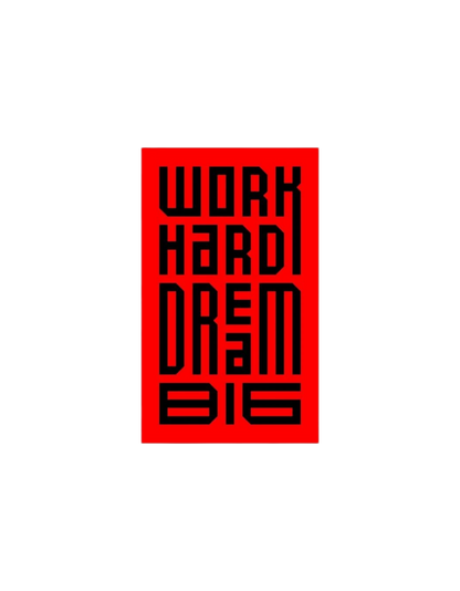 Work Hard Dream Big Graphic Tee