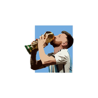 Lionel Messi Champion Trophy Graphic Tee