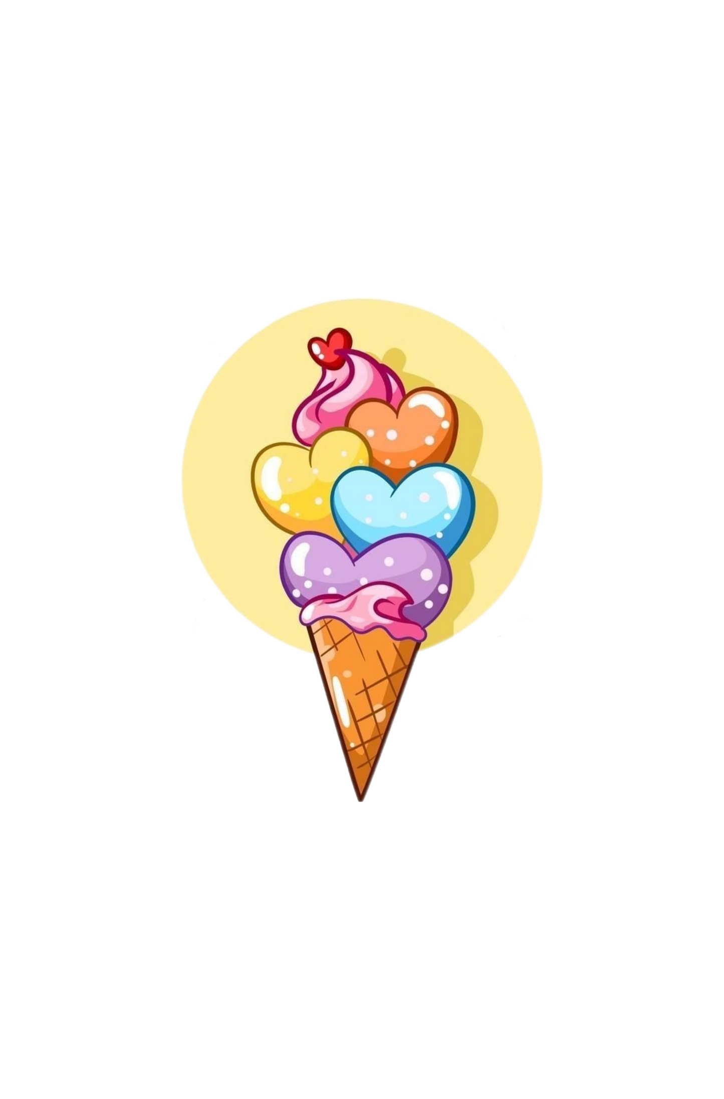 Love & Ice Cream Graphic Tee