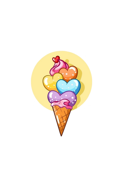 Love & Ice Cream Graphic Tee