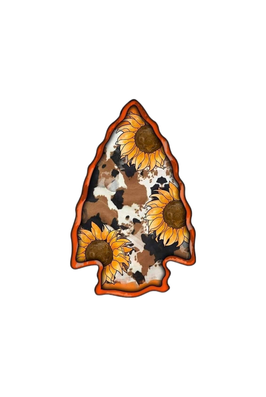 Arrow Head Sunflower Graphic Tee
