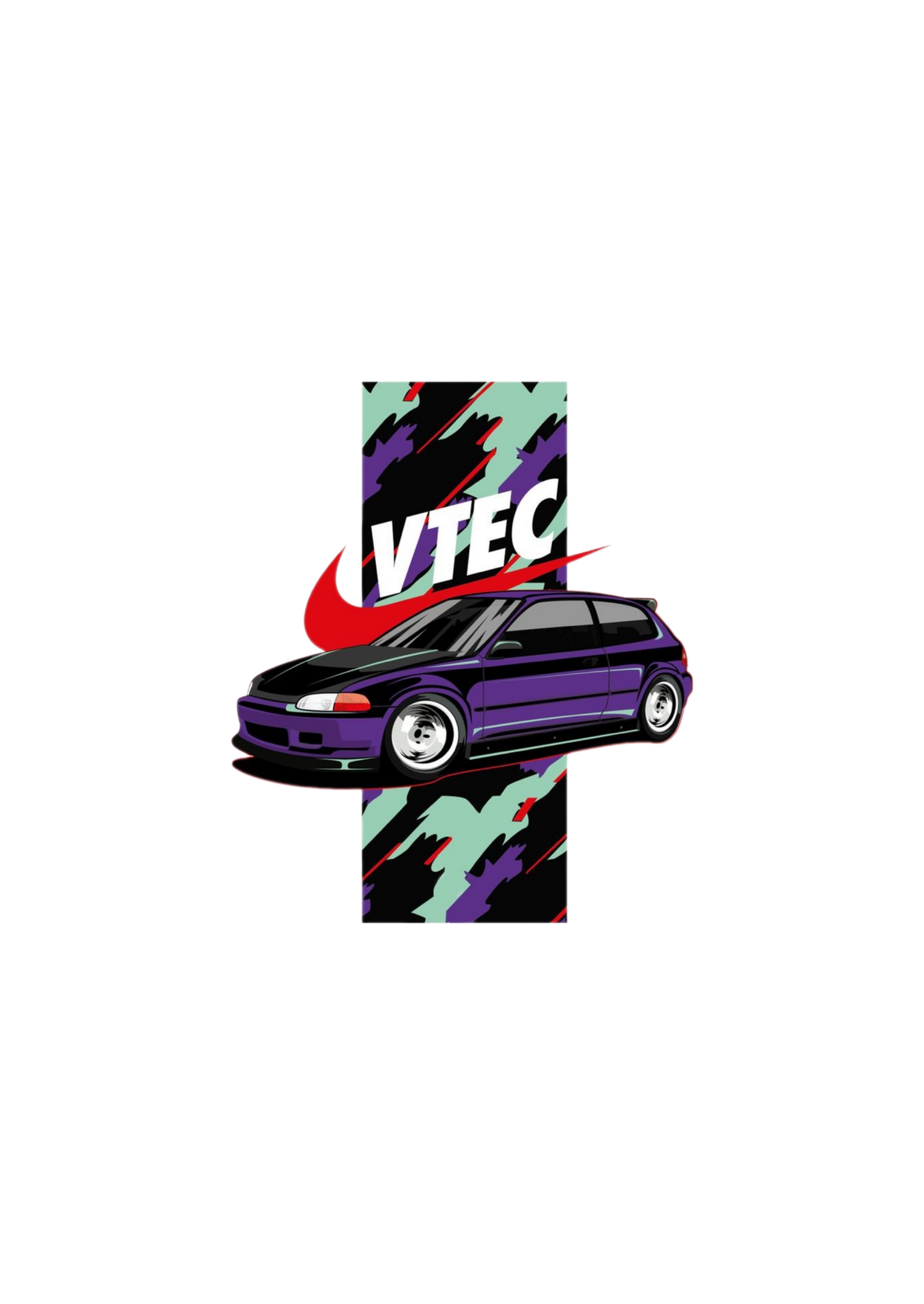 Honda Civic EG VTEC Graphic Tee