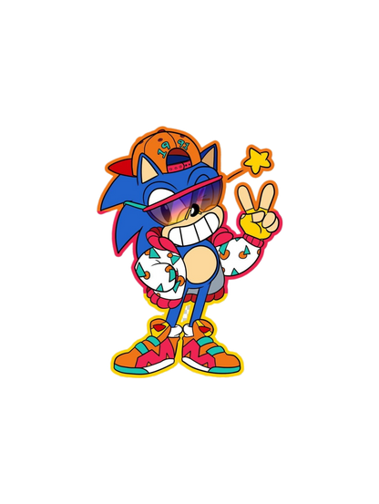 Sonic 90s Retro Graphic Tee