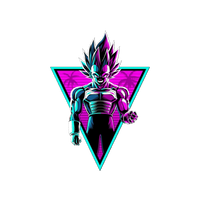 Super Saiyan Vegeta Graphic Tee