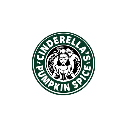 Cinderella's Pumpkin Spice Starbucks Logo