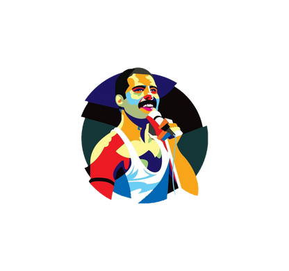 Freddie Mercury Pop Art Tee