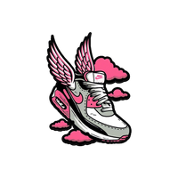 Pink Nike Air Max Graphic Tee