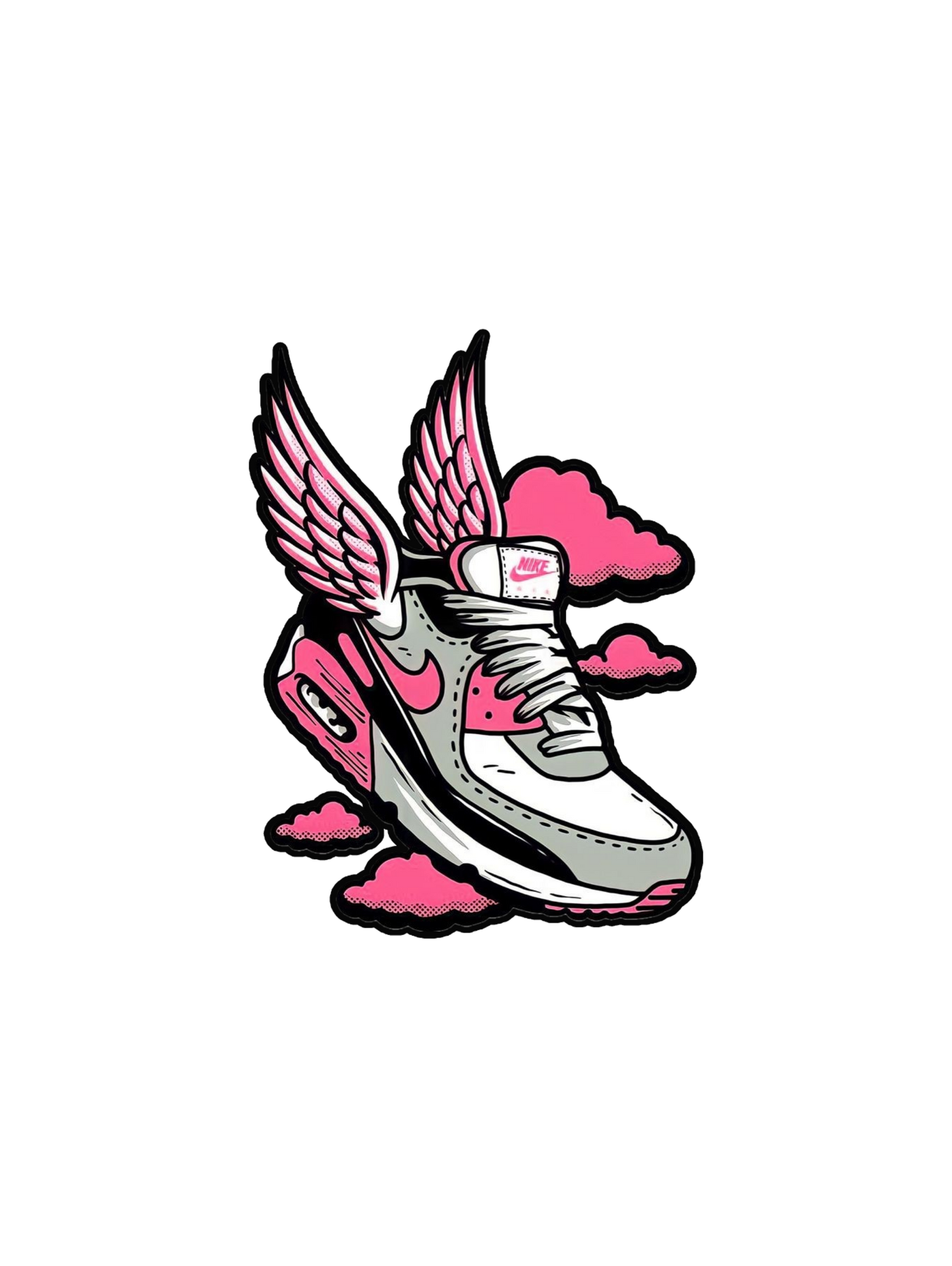 Pink Nike Air Max Graphic Tee