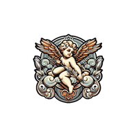 Gods Angelic Baby Graphic Hoodie
