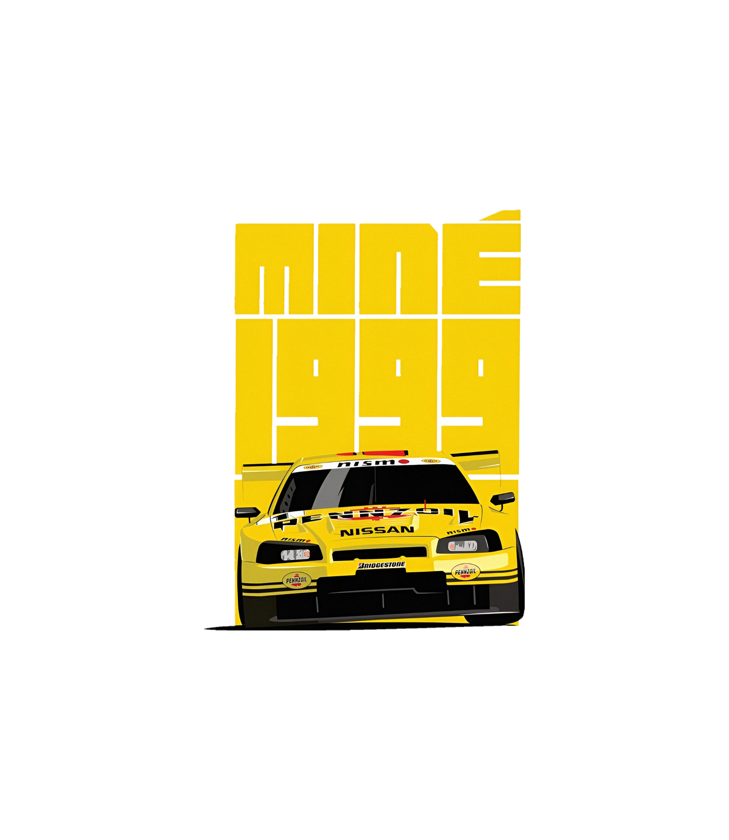 1999 MINE R34 GTR Pennzoil Graphic Hoodie Unisex