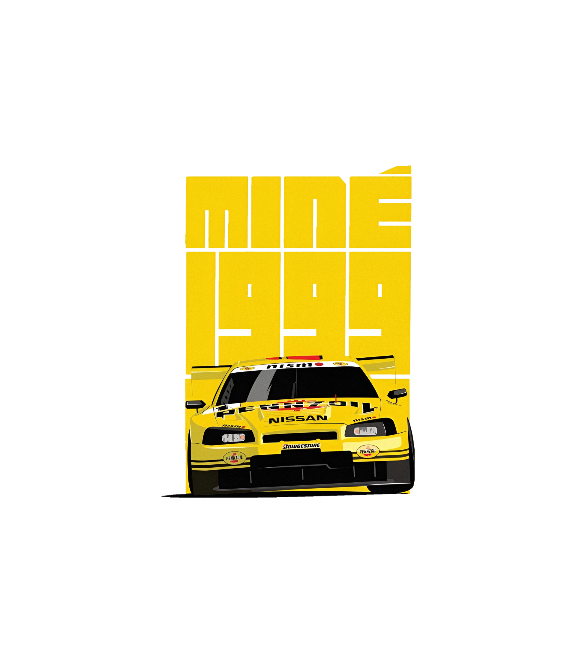 1999 MINE R34 GTR Pennzoil Graphic Hoodie Unisex
