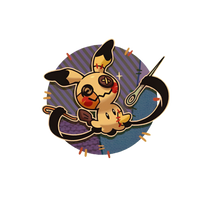 Mimikyu Stuffed & Stitched Pokemon Graphic Hoodie