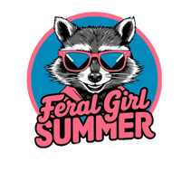 Feral Girl Summer! Girls Youth Graphic Tee