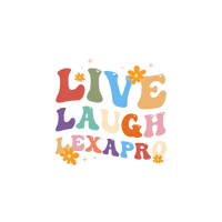 Live, Laugh, Lexapro Parody Womens Fitted Tee