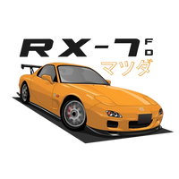 Mazda RX7 JDM Graphic Hoodie Unisex Hooded Sweatshirt