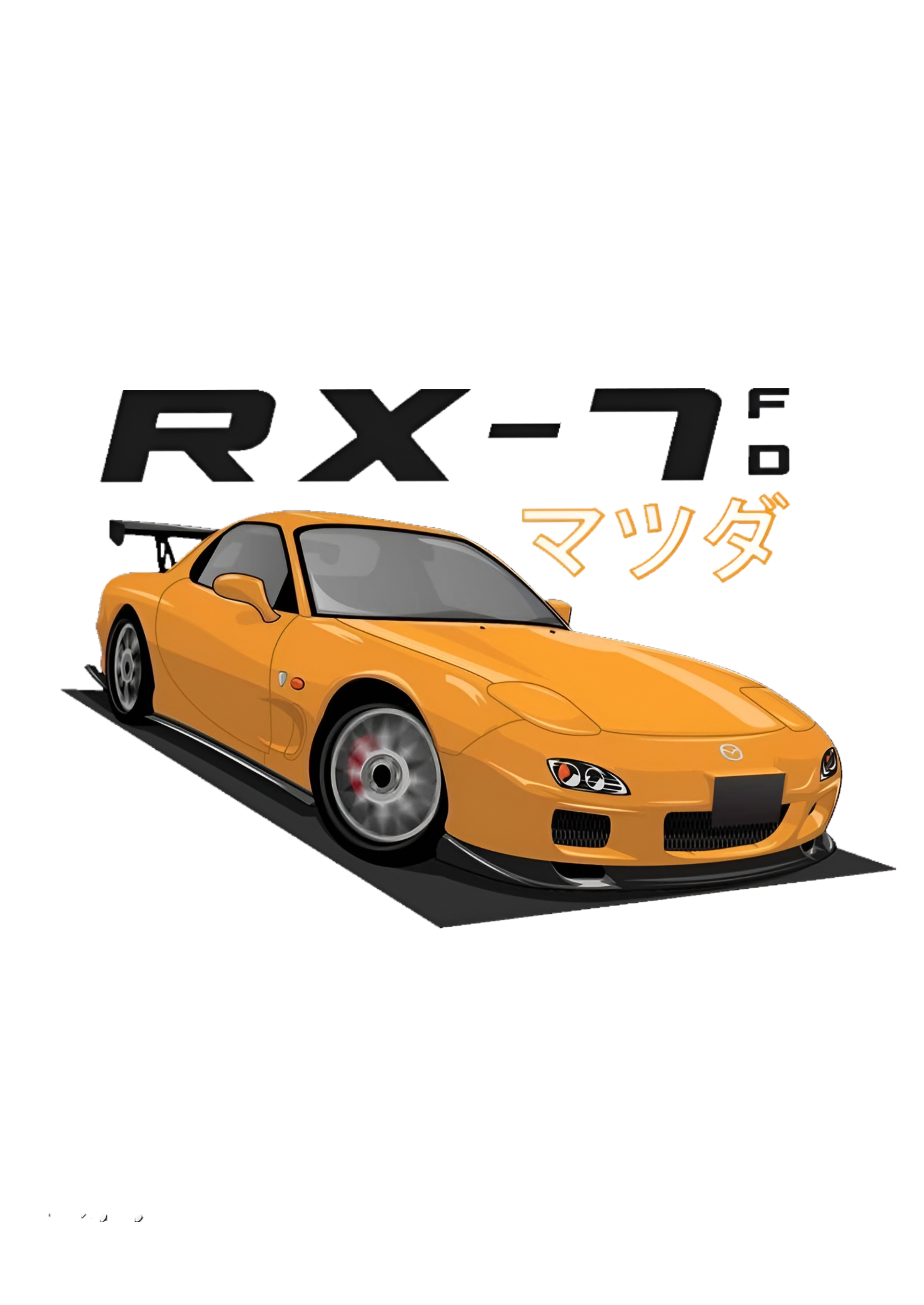 Mazda RX7 JDM Graphic Hoodie Unisex Hooded Sweatshirt