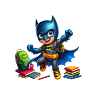 Batman Back-To-School Youth Graphic Tee Unisex Shirt